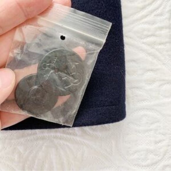 RARE🔥 Ralph Lauren Polo Jeans Co Men's Double Breasted Military Style Pea Coat - Picture 10 of 10